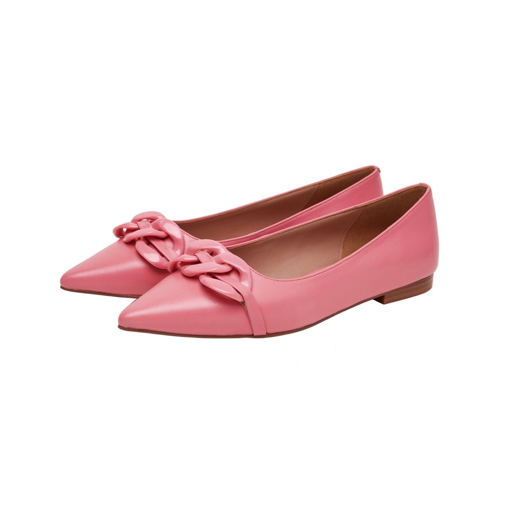 NWT Linea Paolo | Pointed Toe Flat in Desert Rose Size 8.5